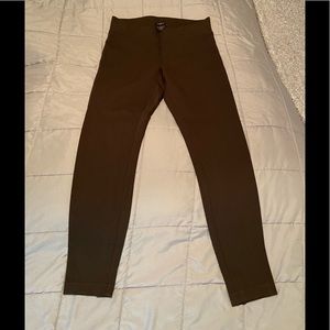 Ann Taylor Brown Leggings Size XS